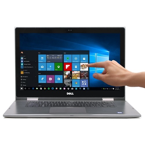 Dell Inspiron 15 Touchscreen Core i7-7500U Dual-Core 2.7GHz 8GB 1TB 15.6" FHD Convertible Laptop W10H w/Cam (Gray)