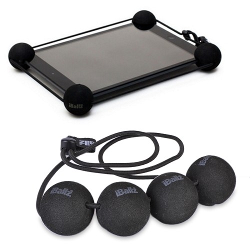 Friendly Integrations iBallz Minis Shock Absorber for Apple iPad Mini and 7" Tablets (Black)
