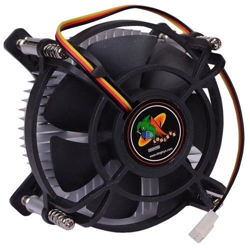 Logisys Deepcool ALPHA 6 Socket 775 Aluminum Heat Sink & 3.62" Fan w/3-Pin Connector for Intel up to 84W