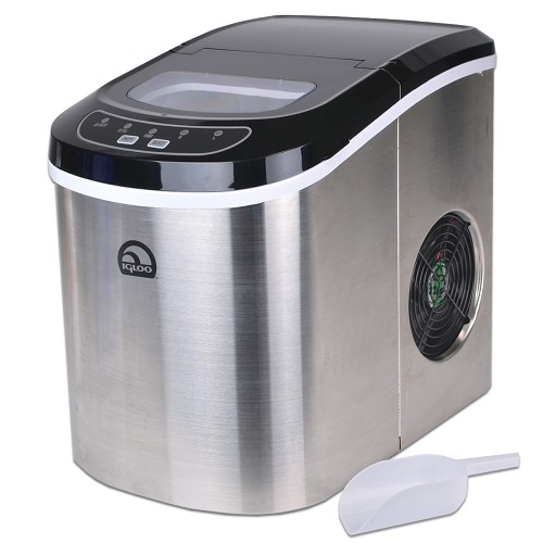 Igloo ICE102ST Portable Countertop Ice Maker (Stainless Steel)