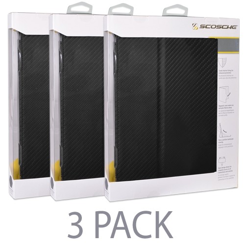 (3-Pack) Scosche Folio P3 Case for iPad 2nd