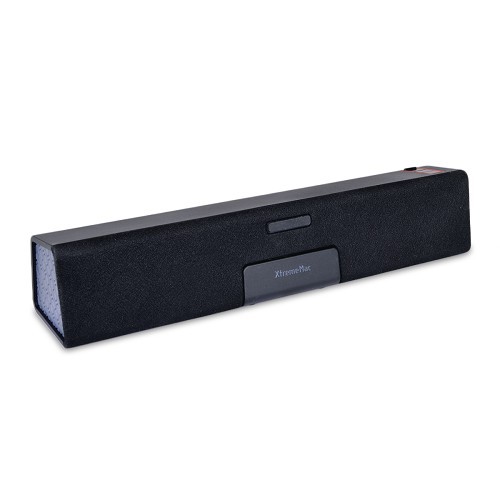 XtremeMac Soma Travel Portable Stereo Speaker for iPod/iPhone/iPad w/30-Pin Dock Connector (Black)