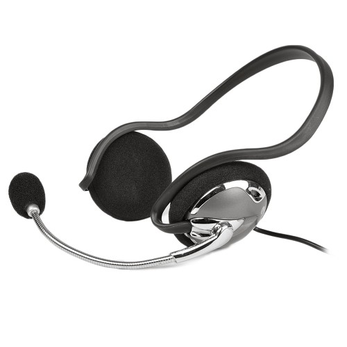 JAZZ-150 Behind-the-Head Headset w/Flexible Boom Microphone