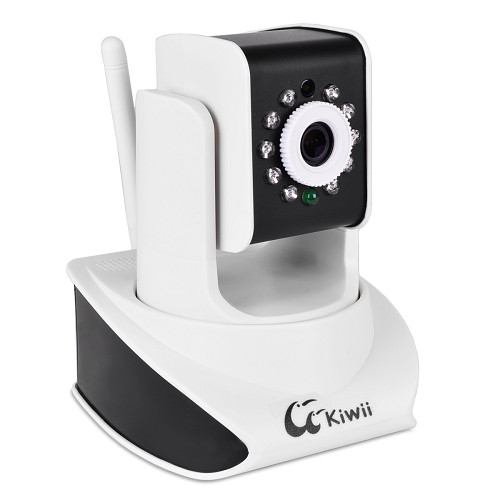 KIWII-H411 720p Pan/Tilt Wi-Fi IP Camera w/10 IR LEDs