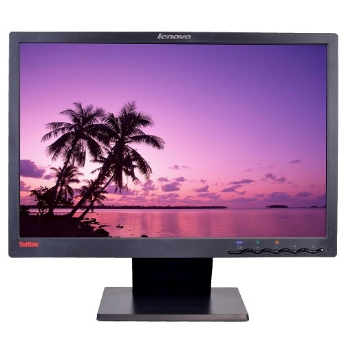 19" Lenovo ThinkVision L197WA DVI/VGA 1440x900 Widescreen LCD Monitor (Black) - B