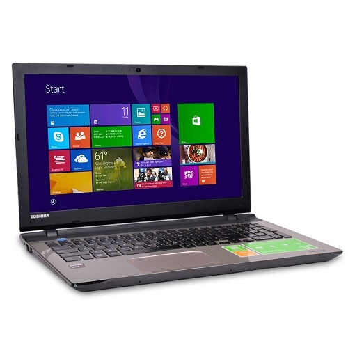 Toshiba L55-B5133 Core i7-5500U Dual-Core 2.4GHz 8GB 1TB DVD±RW 15.6" LED Notebook W8.1 w/Webcam & BT (Satin Gold) - B