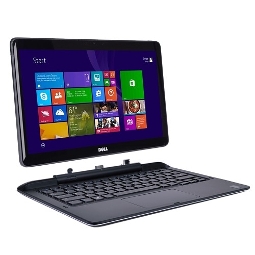 Dell Latitude 7350 Detachable 13.3" Tablet/Ultrabook - Intel Core M-5Y71 Dual-Core 1.2GHz/4GB/128GB SSD/W8.1P/Dual-Cams