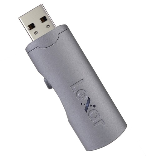 Lexar Echo SE 32GB USB 2.0 Flash Drive (Gray)