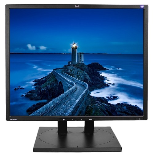 19" HP LP1965 DVI 1280x1024 LCD Monitor w/USB 2.0 Hub (Black) - B