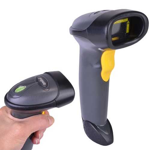 Symbol LS2208 USB Handheld Laser Barcode Scanner (Black) - B