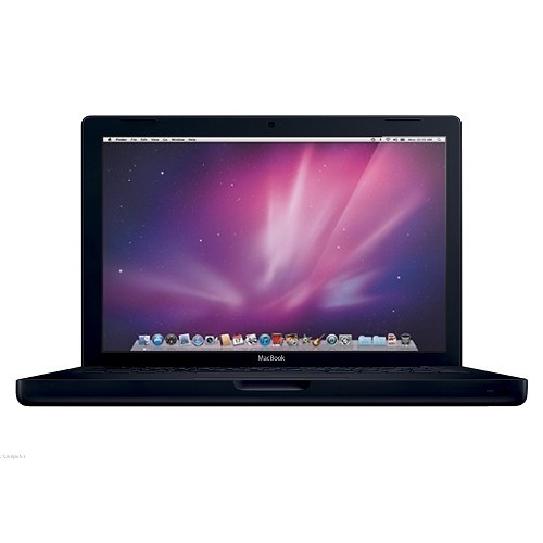 Apple MacBook Core 2 Duo T8300 2.4GHz 2GB 250GB DVD±RW DL 13.3" AirPort OS X w/Webcam & BT (Early 2008) (Black)