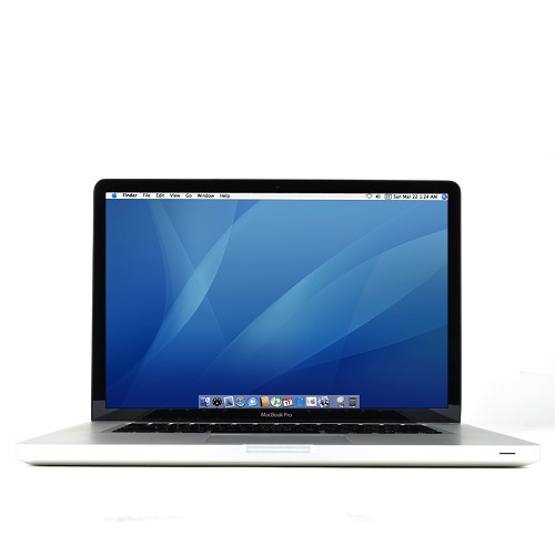 Apple MacBook Pro Core 2 Duo P8600 2.4GHz 2GB 250GB DVD±RW GeForce 9600M 15.4" Notebook AirPort OS X w/Cam (Late 2008)-B