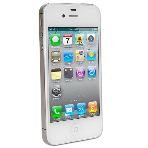Apple iPhone 4S 16GB - White - Virgin Mobile - B