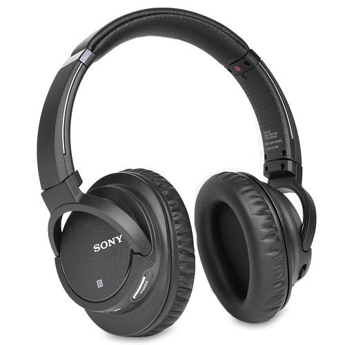 Sony MDR-ZX770DC Bluetooth v3.0 Wireless Noise Canceling Over-Ear Stereo Headphones w/Integrated Mic & Case