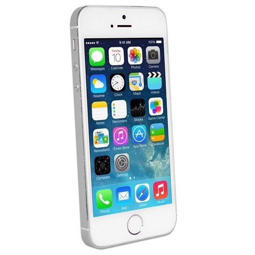Apple iPhone 5s 64GB - White/Silver - AT&T - B