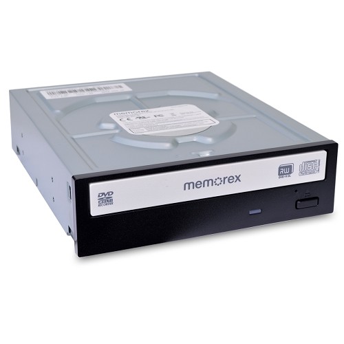 Memorex MRX-550L 24x Internal DVD±RW SATA Drive (Black/White)