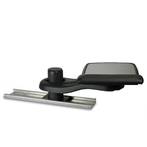 Curtis 76545 Height Adjustable & Pivot Mouse Cradle w/Padded Wrist Rest