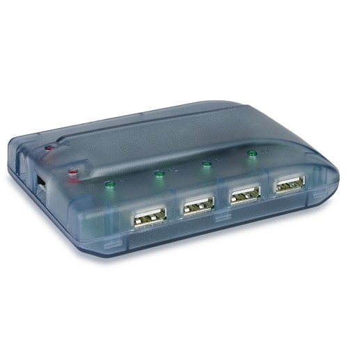 InterAct 4-Port USB Multi-Player Hub w/Power Adapter