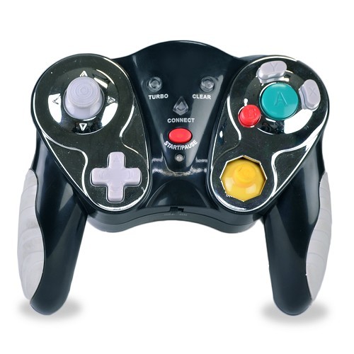 GameCube Wireless Controller w/Receiver (Black/Gray)