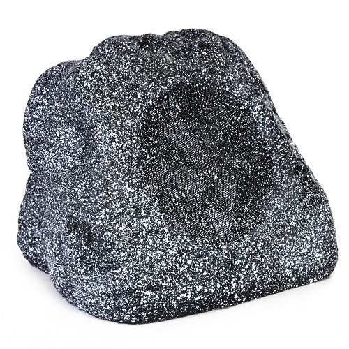 NXG Technology NX-Rock Outdoor Weather-Resistant 6.5" 80-Watt 2-Way Wired Rock Speaker (Granite)
