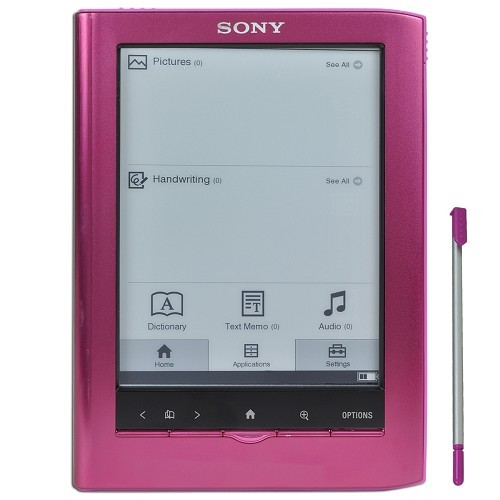 5" Sony Reader Pocket Edition PRS-350PC eBook Reader w/Touchscreen E Ink Pearl Technology (Pink)