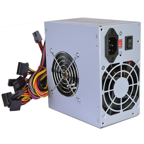 Logisys 480W 20+4-pin Dual-Fan ATX Power Supply w/SATA & PCIe