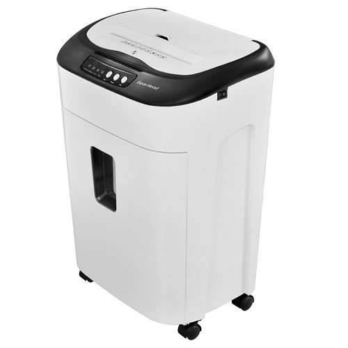 GearHead PS8000MXW 60-Sheet Auto Feed Micro-Cut Shredder w/CD/DVD Slot (White/Black)