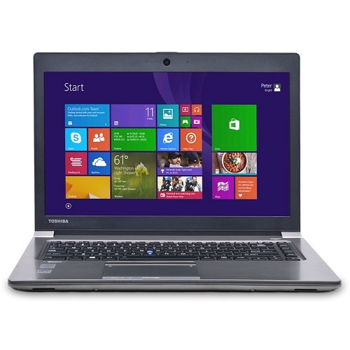 Toshiba Tecra Z40-A Core i7-4600U Dual-Core 2.1GHz 16GB 128GB SSD 14" LED HD Notebook W8.1P w/Cam & BT (Silver) - B