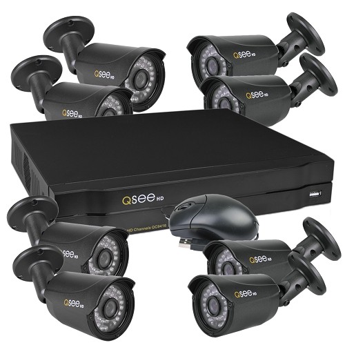 Q-See QC9416-8Y5-2 16-Channel Network DVR Surveillance Kit w/2TB Hard Drive & 8 IP66 720p Cameras
