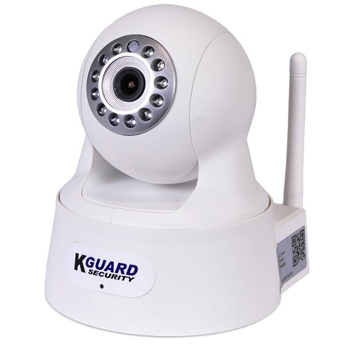 KGuard Security QRT-303 720p Infrared Night Vision Wireless Network Camera w/Pan/Tilt