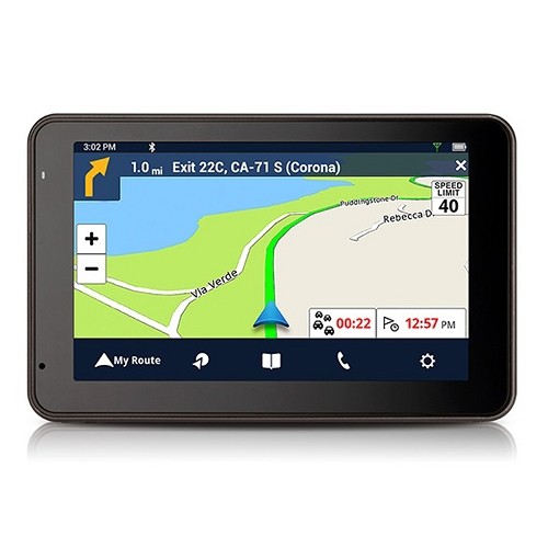 Magellan RoadMate 5465T-LMB 5.0" Touchscreen Portable GPS System w/Free Lifetime Map Updates & Traffic Alerts