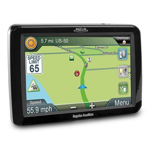RoadMate RV9165T-LM 7" Touchscreen Portable RV GPS System w/North American Maps & Free Lifetime Map Updates