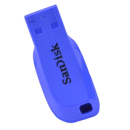 SanDisk Cruzer Blade 16GB USB 2.0 Flash Drive (Blue)