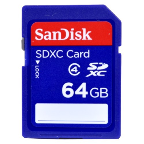 SanDisk 64GB Class 4 SDXC Memory Card