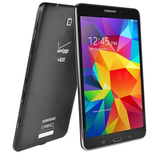 Samsung Galaxy Tab 4 Quad-Core 1.2GHz 1.5GB 16GB Wi-Fi + 4G LTE 8" Touchscreen Tablet Android 5.1 w/Cams (Verizon) - B