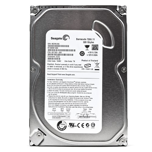 Seagate Barracuda 7200.11 320GB SATA/300 7200RPM 16MB Hard Drive