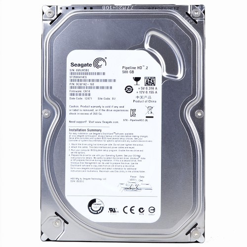 Seagate Pipeline HD.2 500GB SATA/300 5900RPM 16MB Hard Drive