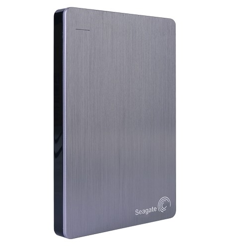 Seagate Backup Plus Slim Portable Drive 1 Terabyte (1TB) SuperSpeed USB 3.0 2.5" External Hard Drive (Silver)