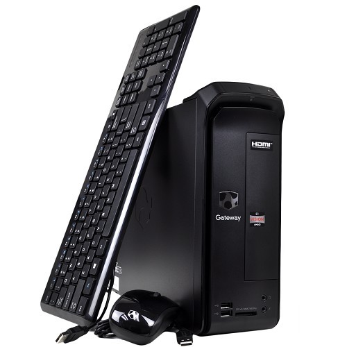 Gateway SX2110G-UW23 Fusion Dual-Core E1-1500 1.48GHz 6GB 500GB DVD±RW DL W8 Small Form Factor w/HDMI