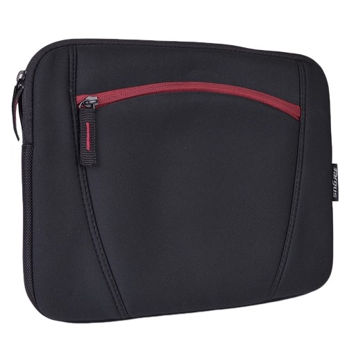Targus TSS12501USX-01 Water-Resistant Neoprene Slipskin Notebook Case - Fits 12" Laptops or Netbooks (Black/Red)