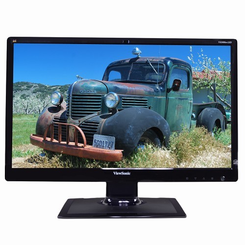 24" ViewSonic VA2406m-LED DVI 1080p Widescreen LCD LED Monitor w/Speakers (Black) - B