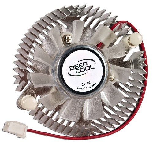 Deepcool V50 Aluminum VGA Cooler & 1.96" Fan w/2-Pin Connector for ATI & NVIDIA Video Cards
