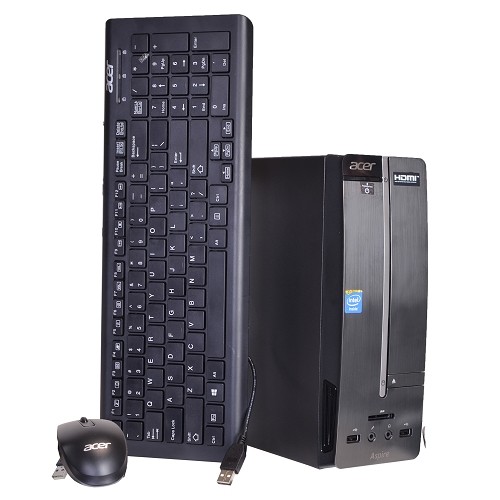 Acer AXC-603G-UW12 Celeron J1900 Quad-Core 2.0GHz 4GB 1TB DVD±RW W8.1 Desktop PC - B