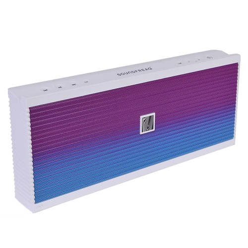 Soundfreaq SFQ-04-CR3 Sound Kick Twilight Bluetooth v2.1 Stereo Speaker System w/USB Charging Port (Blue/Purple)