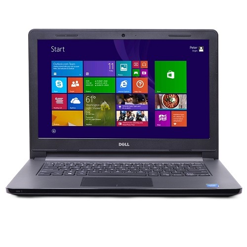 Dell Inspiron 14 Celeron N2840 Dual-Core 2.16GHz 2GB 500GB 14" LED Laptop W8.1 w/Webcam & BT (Black) - B
