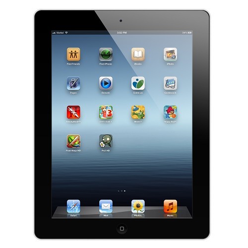 Apple iPad 2 with Wi-Fi 16GB - Black (2nd generation) (Etching) - B