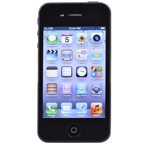 Apple iPhone 4S 16GB 3.5" Touchscreen Quad-Band GSM Dual Camera Smartphone for AT&T (Black)