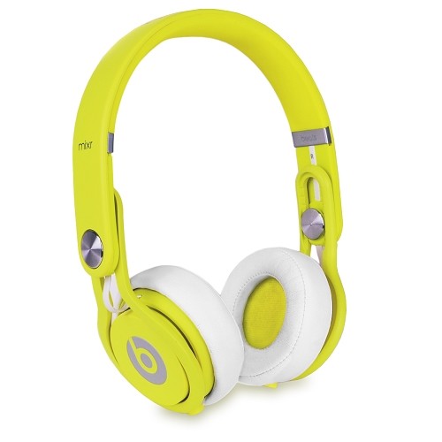 Beats by Dr. Dre Mixr Over-The-Ear High Definition Performance Stereo Headphones w/Inline Remote & Mic (Yellow) - B
