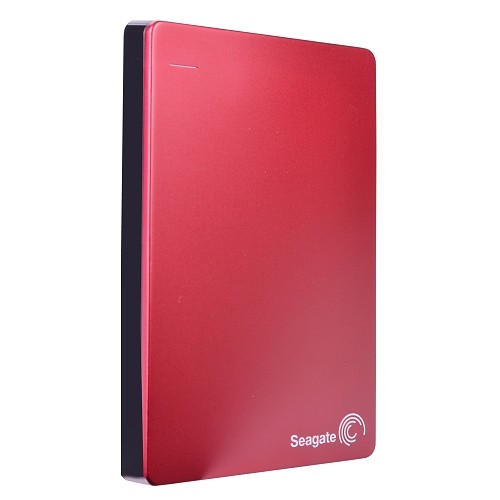 Seagate Backup Plus Slim Portable 1 Terabyte (1TB) SuperSpeed USB 3.0 2.5" External Hard Drive (Red)