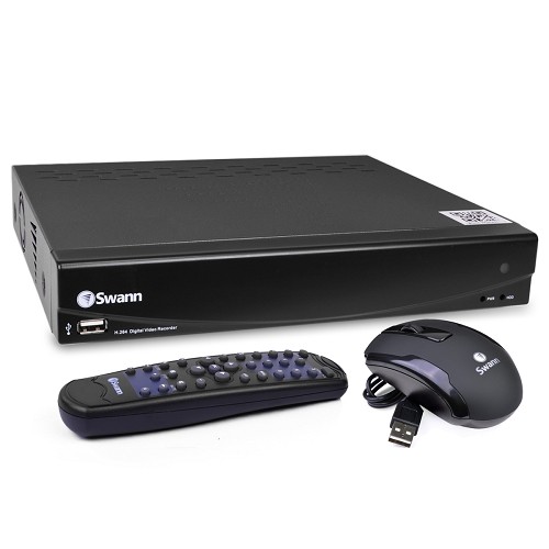 Swann DVR4-3425 960H 4-Channel 500GB DVR Home Security System w/Smartphone Access